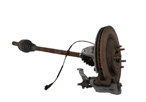 JAGUAR XF X250 3.0 ZWROTNICA PÓŁOŚ TARCZA PIASTA ŁOŻYSKO ZACISK TYŁ TYLNY LEWY 1