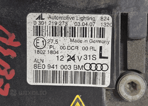 Audi A4 B7 lampa przód przednia prawa lewa xenon 8E0941004BM 8E0941003BM 9