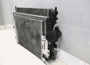 JAGUAR XJ 3.0 D 306D ZESTAW CHŁODNIC CHŁODNICA CHŁODNICE WODY KLIMA KLIMATYZACJA INTERCOOLER 4