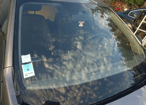Renault Megane III szyba przód przednia 1