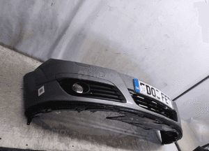 Zderzak przód przedni opel astra h 3 iii Z155 szary halogeny 3