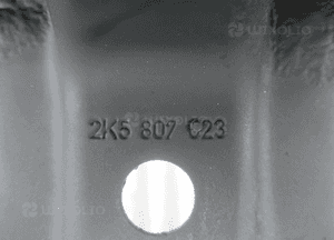 Belka zderzaka przednia przód vw caddy iii 3 lift 2K5 2K5807111 2015-2020 20