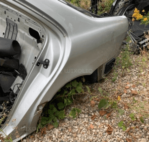 Mercedes S 220  błotnik cwiartka dupa tył   reperaturka 5