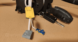 PRZEŁĄCZNIK ZESPOLONY PEUGEOT 307 CC 96605604XT PAJĄK ORYGINAŁ 5