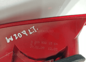 Lampa lewa lewy tył tylna mercedes clk W209 209 A2098201564 2005-2009 lift 9