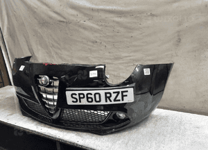 Zderzak przód przedni alfa romeo mito czarny 981/B halogeny 4