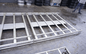 Bagażnik dachowy aluminiowy peugeot boxer ii L2H2 4