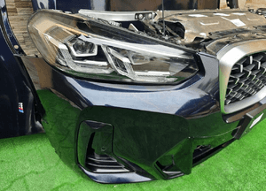 Maska błotniki zderzak pas przedni chłodnice lampy bmw X3 X4 G01 G02 416 4