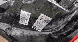 Lampa tylna tył lewa opel corsa e 3D 13428455 4