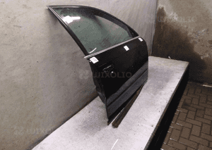 Drzwi przód przednie prawe audi A4 B7 czarny LY9B czarny 4