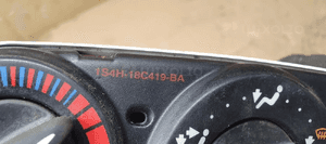 Panel nawiewu powietrza Ford Transit Connect 98AB-18C419-AF 6