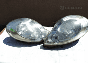 Lampa przednia przód lewa prawa renault kangoo ii 260605792R 260103316R uk 2