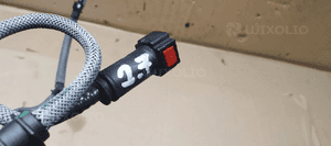 Rurka przewód przelewowy paliwa Jaguar XF X250 2.7 TDV6 4R8Q-9F951-AA 9