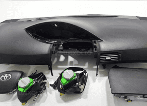 Deska konsola poduszka poduszki pasy air-bag toyota verso 2009-2013 europa 4