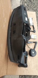 Konsola AIRBAG pasy poduszki sensor pod NAVI BMW 3 E90 E91 komplet 3