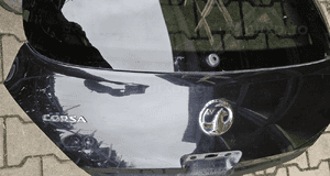 Opel Corsa D 3D klapa tył tylna szyba Z20R 2