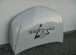 Toyota corolla E21 sedan maska silnika ładna 8
