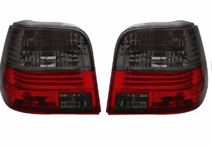 Lampy tylne do  vw golf iv 4 hatchback od 1997 do 2003 clear red smoke 3
