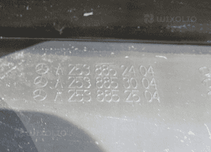 Merc. glc X253 lift amg dyfuzor chrom a2538852404 12