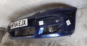 Zderzak przód przedni do toyota yaris i 1 lift fl halogeny 8P4 granatowy 4