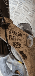 Bmw F34 zwrotnica amortyzator prawy przód przednia 6798260 6859040 14