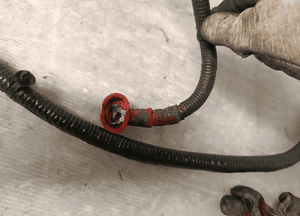 Range rover iii L322 kabel klema przewód wiązka plusowa akumulatora 4