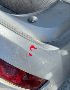 Zderzak tyl tylny citroen C4 picasso ii 2 org fv 7