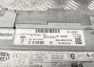 Bmw F07 F10 F21 F33 F46 F55 jednostka nawigacja radio 9139904 3