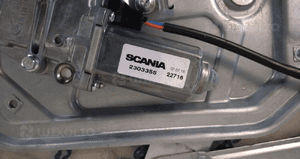 Mechanizm podnoszenia szyby scania r 3203352 + silniczek 2303355 no V224/219 2