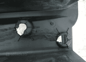 Bmw X5 F15 pas przedni wzmocnienie kierownica powietrza 3