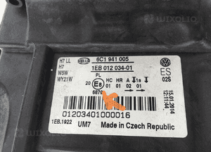 VW POLO LIFT 6C LAMPA LEWA 14- 6