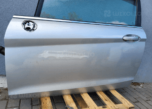 DRZWI lewe 3D Ford Fiesta Mk7 VII 08- 69 srebrne 3