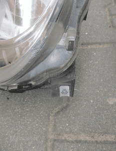 Lampa prawa przednia przód fiat 500 2
