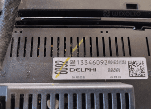 PANEL NAWIEWU KLIMATYZACJI RADIA OPEL ASTRA J IV 13346092 13346050 5