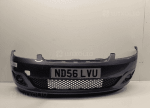 Zderzak przód przedni ford fiesta MK.6 6 vi lift fl V5 fioletowy halogeny 1