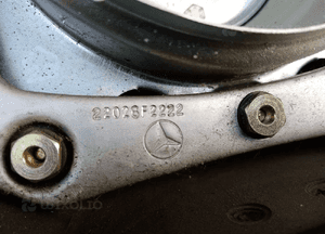 Kierownica skóra oryginał Mercedes ML W168 7