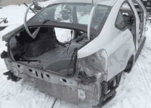 Błotnik ćwiartka tył prawy citroen C5 ezrc sedan 3
