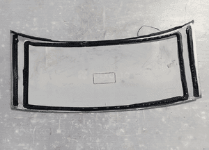 Osłona panel dachu tył mercedes r-kl W251 4