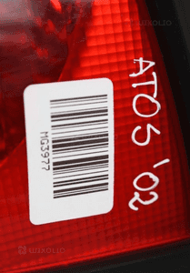 Lampa tylna lewa europejska oryginalna HYUNDAI ATOS '2002 3