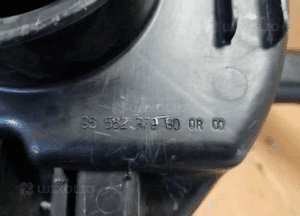 Rezonator powietrza rura Peugeot 308 T7 1.6 THP 9656237980 9684318180 6