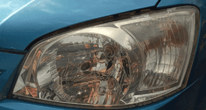 Hyundai Getz lampa przód przednia prawa lewa EU 2