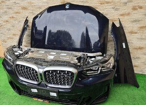 Maska błotniki zderzak pas przedni chłodnice lampy bmw X3 X4 G01 G02 416 7