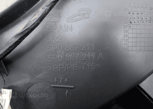 Seat altea xl boczek lewy tył radom 4