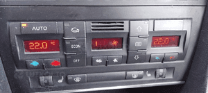 Audi A4 B6 02-05 Malysz panel sterowania nawiewu 1