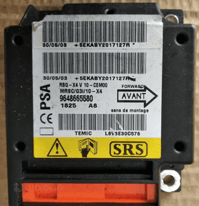 Citroen C5 I II modul sensor sterownik airbag poduszek 9648665580 9648403180 1