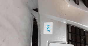 Zderzak przód przedni opel vectra c lift fl Z157 srebrny halogeny 4