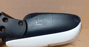 Lusterko prawe 9 pin toyota avensis T25 lift 040 biały 3