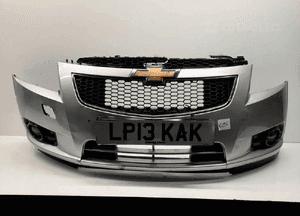 Zderzak przód przedni chevrolet cruze gan srebrny halogeny 1