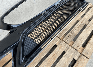 Zderzak przód przedni mercedes c W205 lift fl  kratka spoiler ślizgi cały 4