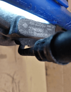 Turbina turbosprężarka kolektor BMW 5 E39 3.0D M57 184KM 11